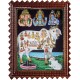 Komatha Tanjore Painting Komatha Tanjore Painting