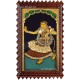 Dancing Lady Tanjore Painting Dancing Lady Tanjore Painting