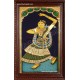 Dancing Lady Tanjore Painting