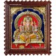 Ganesha Super Emboss Tanjore Painting