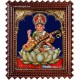 Saraswati Super Emboss Tanjore Painting Saraswati Super Emboss Tanjore Painting