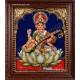 Saraswati Super Emboss Tanjore Painting Saraswati Super Emboss Tanjore Painting