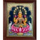 Gaja Lakshmi Super Emboss Tanjore Painting