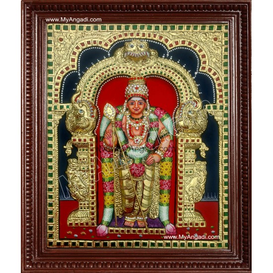 Murugan Super Emboss Tanjore Painting