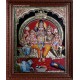 Shiva Durbar Super Emboss Tanjore Painting