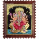Gayathri Devi Tanjore Painting Gayathri Devi Tanjore Painting