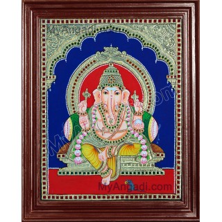 Ganesha Tanjore Paintings