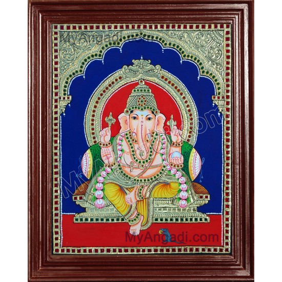 Ganesha Tanjore Paintings Ganesha Tanjore Paintings