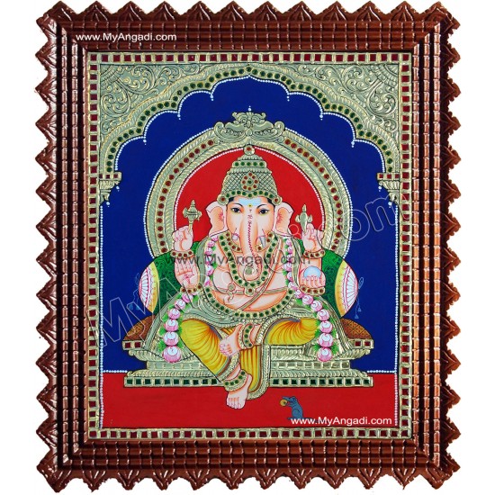 Ganesha Tanjore Paintings Ganesha Tanjore Paintings