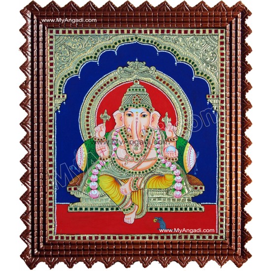 Ganesha Tanjore Paintings