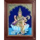 Saraswathi in Lotus Tanjore Paintings