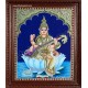 Saraswathi in Lotus Tanjore Paintings