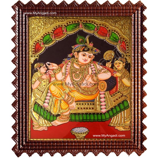 Krishna Tanjore Paintings Krishna Tanjore Paintings