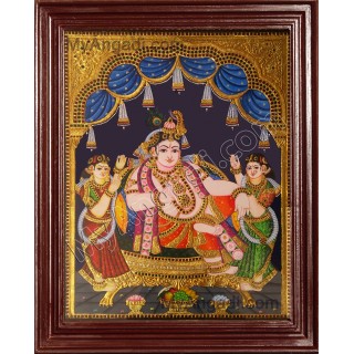 Krishna Tanjore Paintings