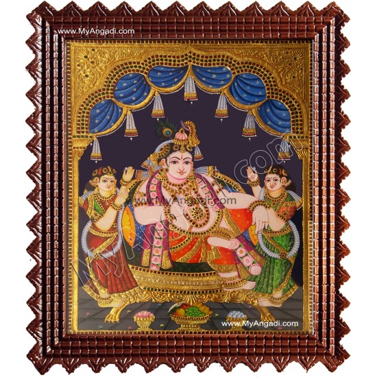 Krishna Tanjore Paintings