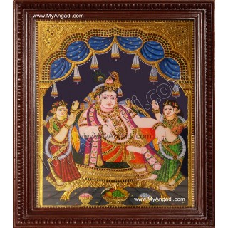 Krishna Tanjore Paintings