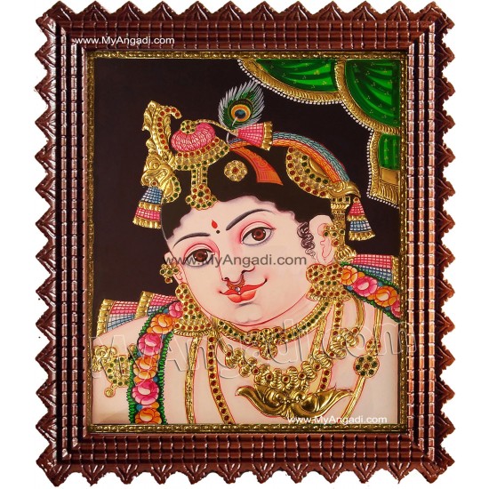 BalaKrishna Tanjore Painting BalaKrishna Tanjore Painting
