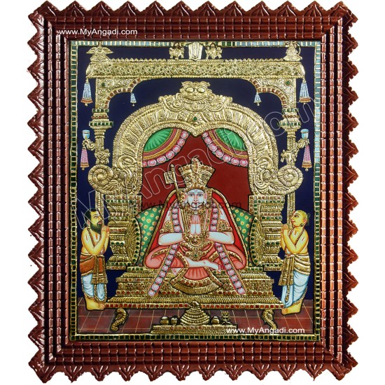 Ramanujar Tanjore Painting Ramanujar Tanjore Painting