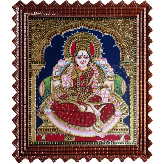 Iswarya Laxmi Tanjore Painting