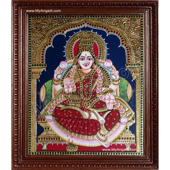 Iswarya Laxmi Tanjore Painting