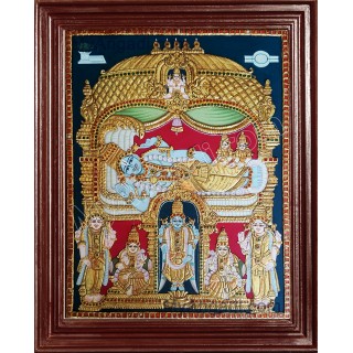 Pallikonda Ranganatha Perumal Tanjore Paintings