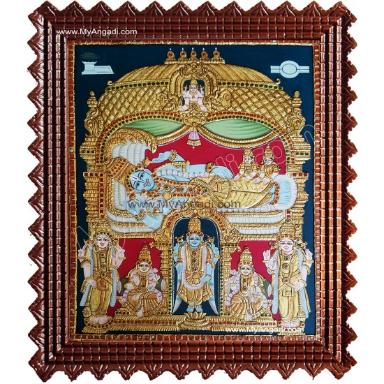 Pallikonda Ranganatha Perumal Tanjore Paintings Pallikonda Ranganatha Perumal Tanjore Paintings