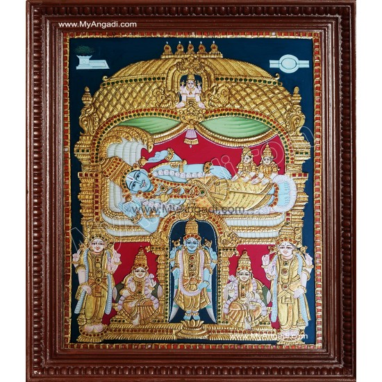Pallikonda Ranganatha Perumal Tanjore Paintings Pallikonda Ranganatha Perumal Tanjore Paintings