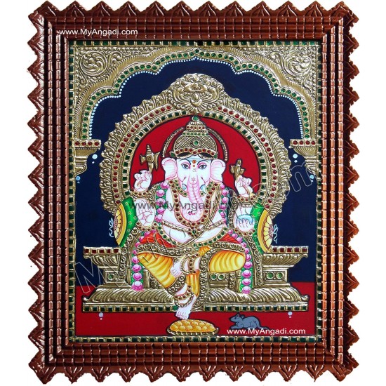 Ganesha Tajore Paintings Ganesha Tajore Paintings