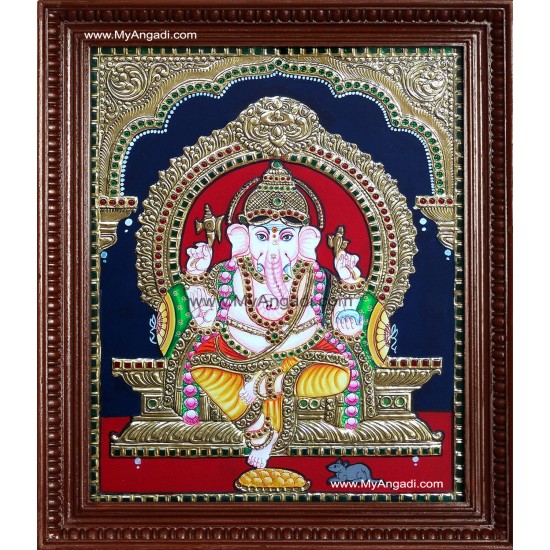 Ganesha Tajore Paintings Ganesha Tajore Paintings