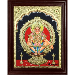 Iyyappan Tanjore Painting