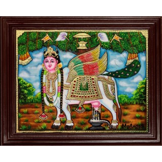 Kamadhenu Tanjore Painting