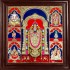 Balaji, Lakshmi, Ganesha, Saraswathi, Murugan, Hanuman, Garudan Panel Tanjore Painting