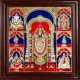 Balaji, Lakshmi, Ganesha, Saraswathi, Murugan, Hanuman, Garudan Panel Tanjore Painting