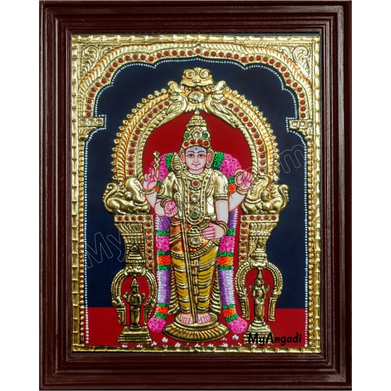 Thiruchendhur Murugan Tanjore Painting