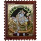 Butter Krishna Tanjore Painting Butter Krishna Tanjore Painting