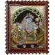 Butter Krishna Tanjore Painting