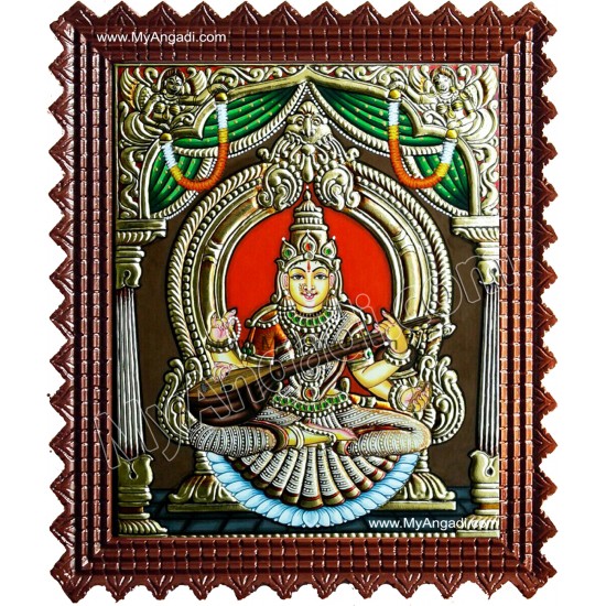 Saraswati Tanjore Paintings Saraswati Tanjore Paintings