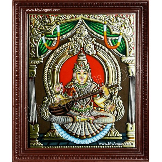 Saraswati Tanjore Paintings