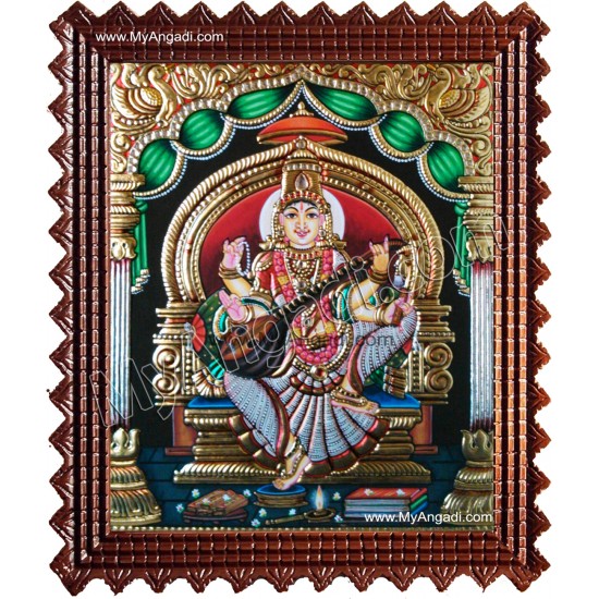 Saraswathi Tanjore Paintings Saraswathi Tanjore Paintings