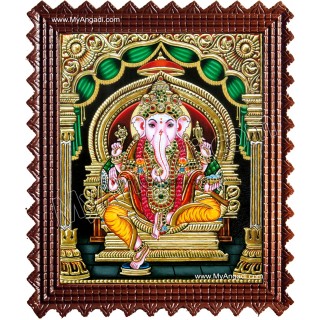 Ganapathi Tanjore Paintings