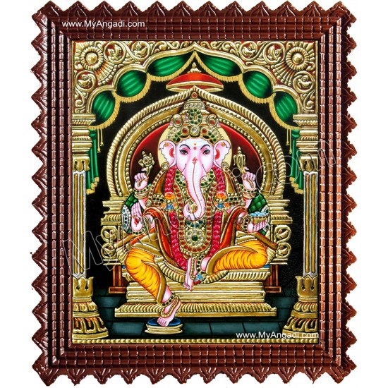 Ganapathi Tanjore Paintings