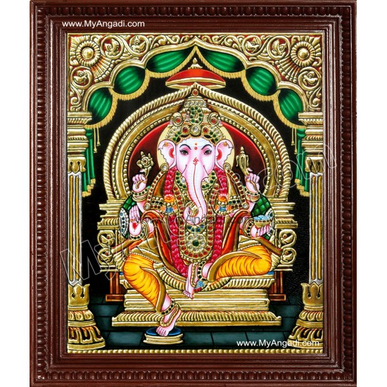 Ganapathi Tanjore Paintings Ganapathi Tanjore Paintings
