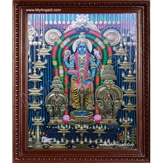 Guruvayoorappan Tanjore Paintings Guruvayoorappan Tanjore Paintings