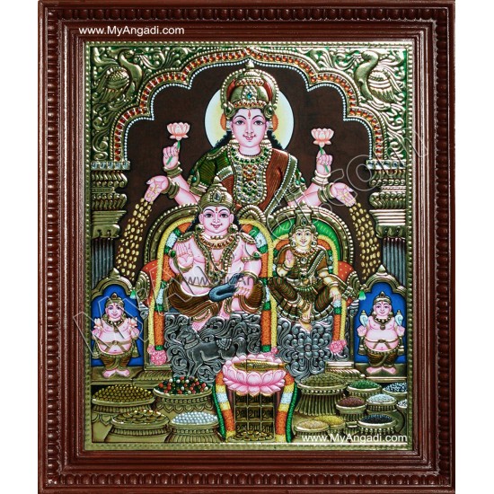 Kubera Lakshmi Tanjore Paintings