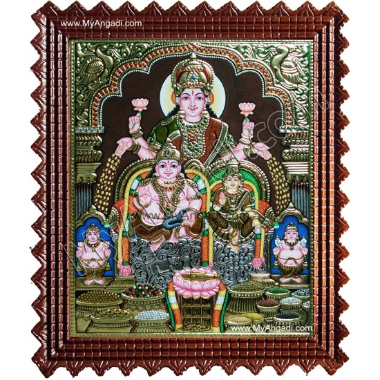 Kubera Lakshmi Tanjore Paintings