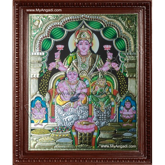 Kubera Lakshmi Tanjore Paintings