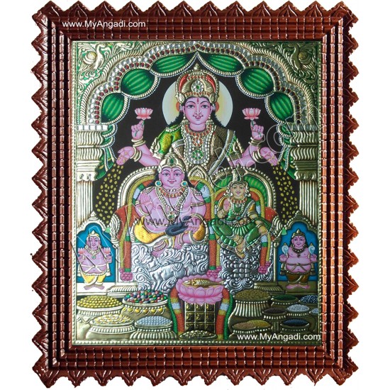 Kubera Lakshmi Tanjore Paintings