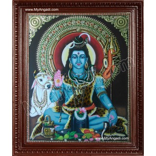 Lord Siva Tanjore Paintings