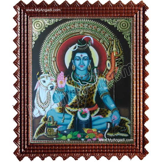 Lord Siva Tanjore Paintings