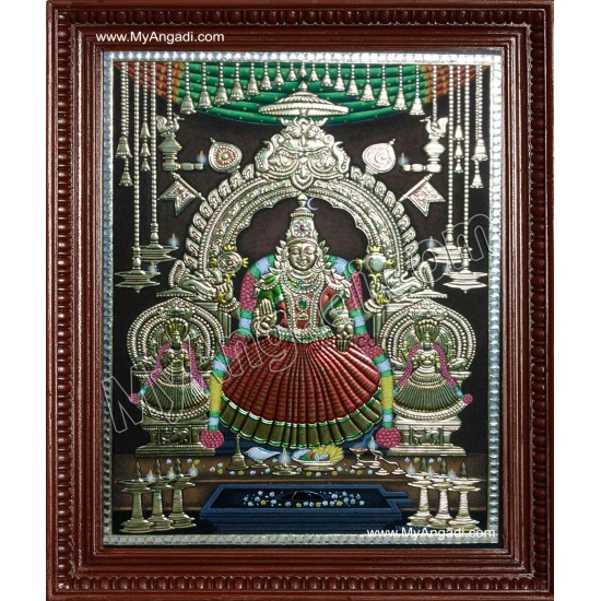 Kollur Mookambika Amman Tanjore Paintings Kollur Mookambika Amman Tanjore Paintings